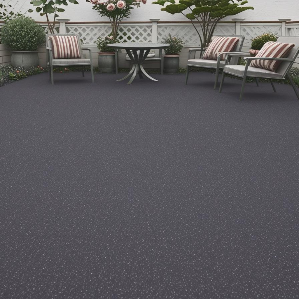 Black Resin Patio in Heswall