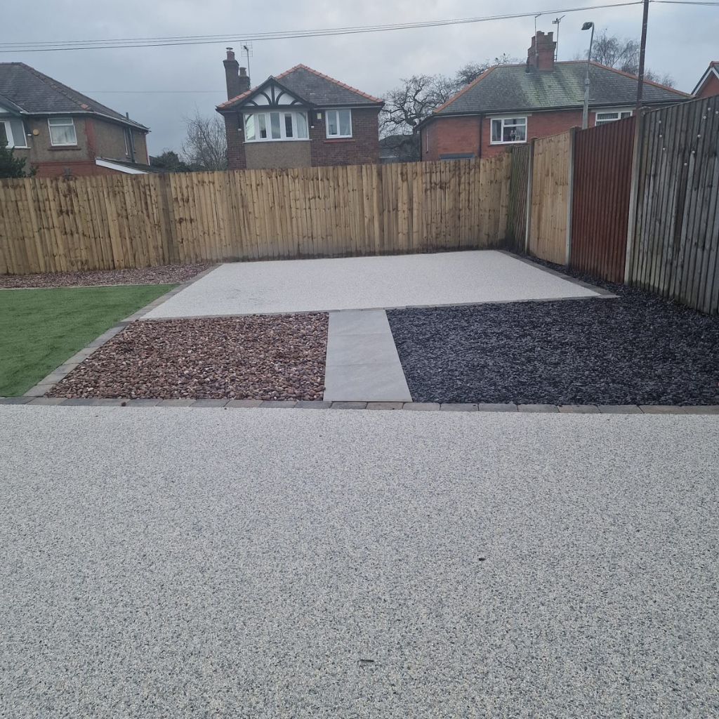 Resin Patio Solutions in Heswall